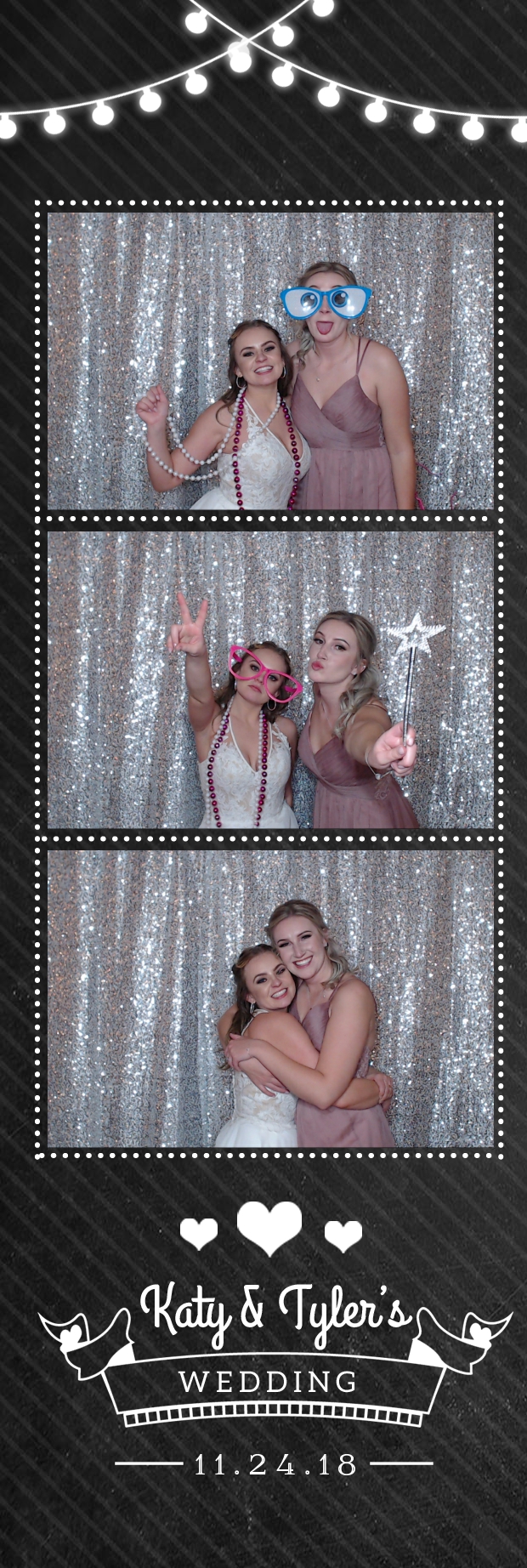 Katy and Tyler's wedding  | View more photos from the event at gallery.photoboothbillings.com/u/PhotoBoothBillings/Katy-and-Tylers-wedding
